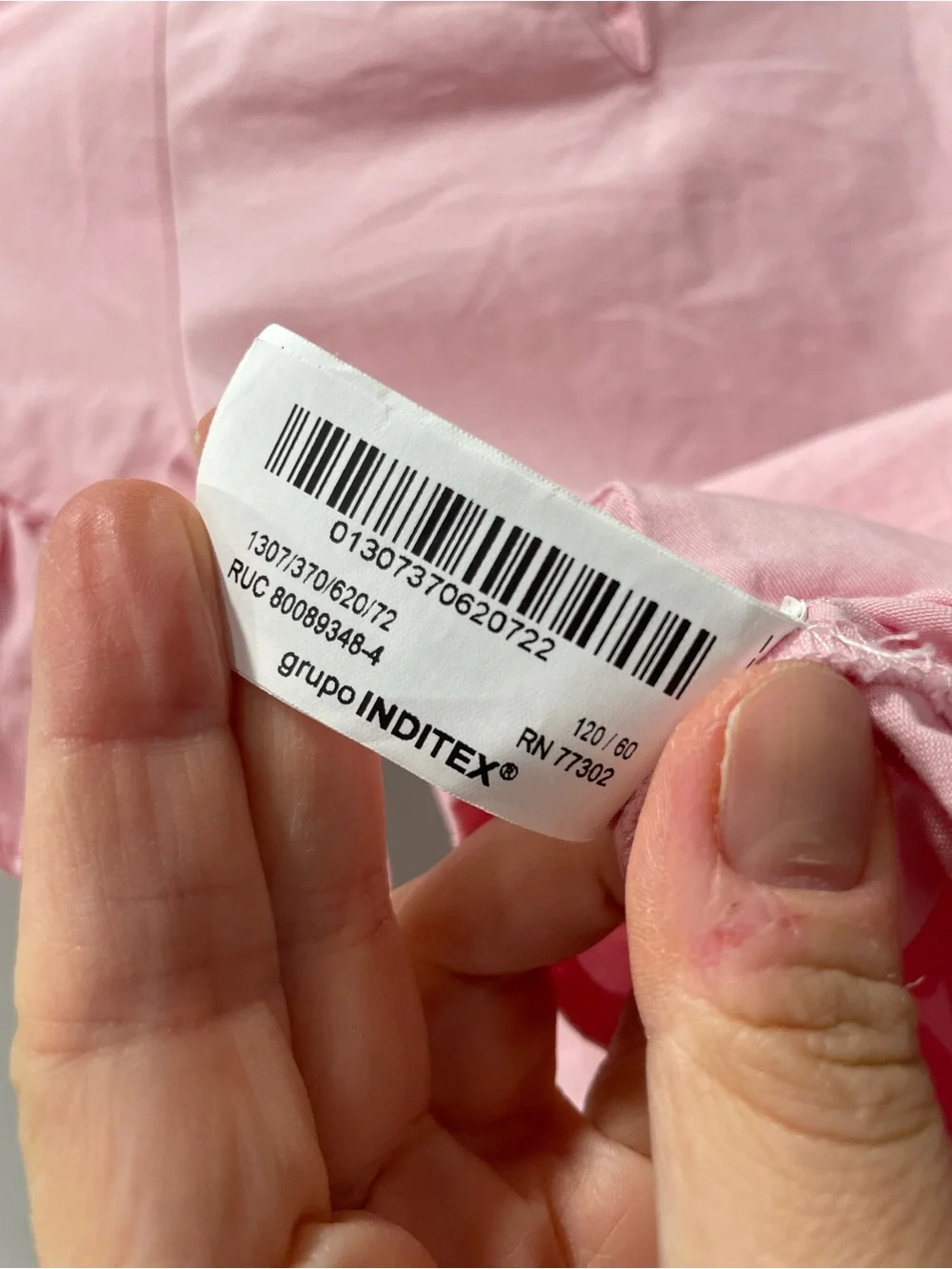 Zara Pink Flutter Sleeve Peplum Dress